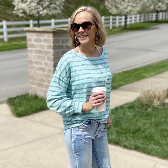 LAST! Coastal Cruise Striped Top - Picture 8 of 10